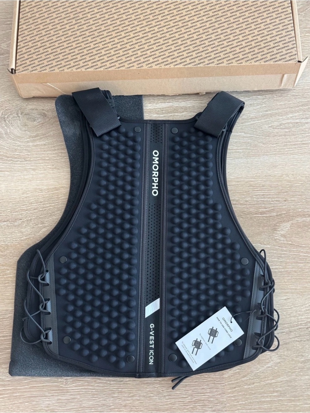 *Brand New* Omorpho Black G-Vest Icon Size S-M & 10-20 LB